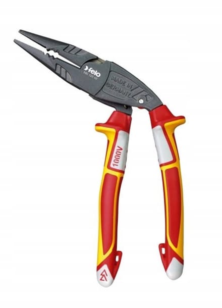 Felo VDE Zijsnijtang 200mm - Geïsoleerd, Ergonomisch