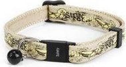 Envy halsband Strike Cat. Verstelbaar. Beige.