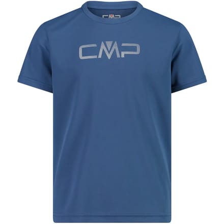 T-shirt met maxi-logo voor kinderen CMP
