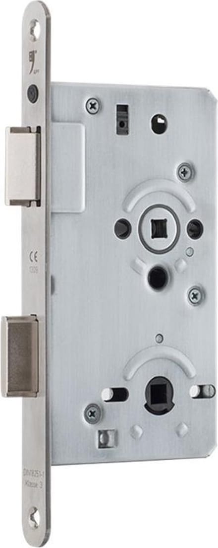 Insteekslot - RVS geborsteld - GPF - GPF0130.09 vrij- en bezetslot WC72/8 RVS