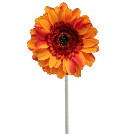 Gerbera kunstbloem, kunstbloem oranje Ø11cm 50cm