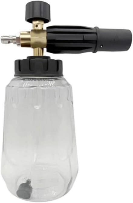 Hogedruk Schuimspuit - Zeep Dispenser - Auto Wassen - Dikke Schuim Generatie - 1L Capaciteit - Transparant