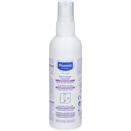 Mustela Luierwissel Spray- Beschermende Billenspray - Voor Baby's - 75ml
