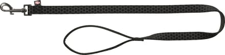 Trixie hondenriem night reflect zwart - 100X2 CM