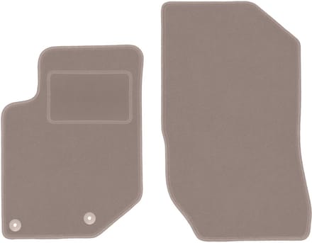 Beige voormatten voor: Opel Corsa F hatchback (2019-)