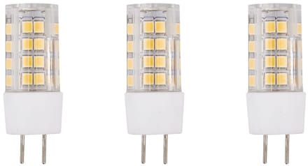SPL GY6.35 LED Lamp 3.5W Dimbaar - Warm Wit - 380lm - LED T17 Buislamp - 3 Stuks