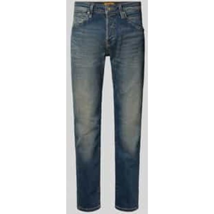 Tapered fit jeans in used-look, model 'MIKE'