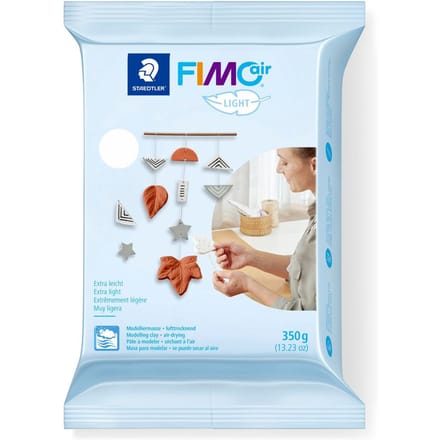FIMOair light - luchtdrogende boetseerklei - 350 gram - wit