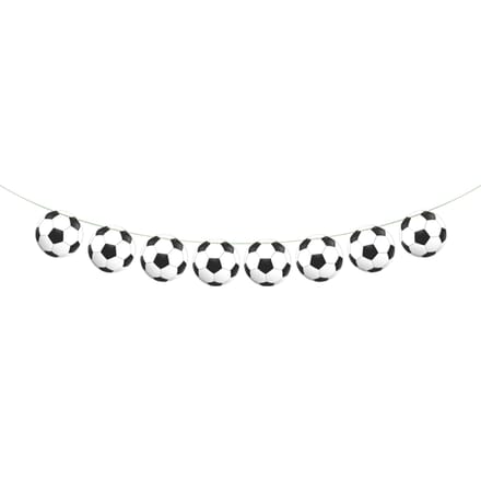 Globos Paper Football Bunting - 2m