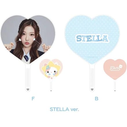Hearts2Hearts - [FANMEETING 'HEARTS 2 HOUSE' Merchandise] HEARTS IMAGE PICKET SET Stella gray