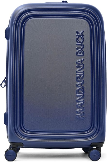 MANDARINA DUCK trolley Logoduck + Trolley Deep Blue donkerblauw 70cm