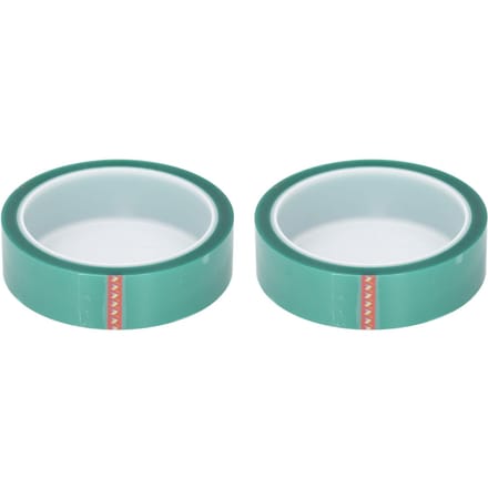2 STUKS Hoge Temperatuur Tape PET 0.06mm Dikte 25mm Breedte 33meter Lengte Groene Isolatietape white