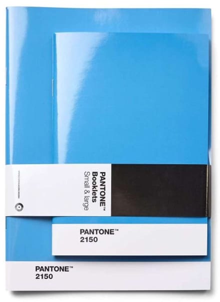 Copenhagen Design - Schriften Set van 2 Stuks Gestipt - Blue 2150 - Papier - Blauw -