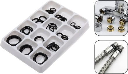 PD® - O-ringen set 50 delig - O ringen rubber - Dichtingsringen sanitair - Kraanleertjes