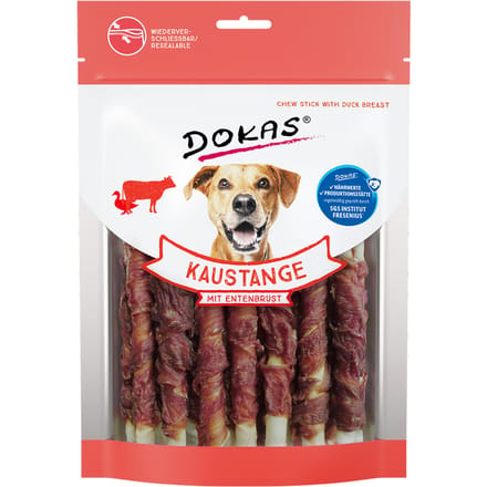 200g Kauwstaven met Eendenborst Dokas Hondensnacks