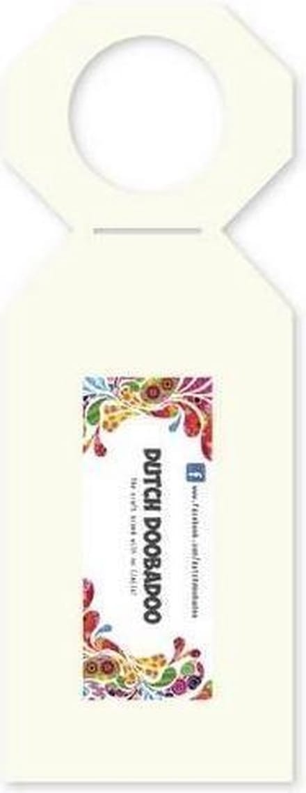 Dutch Doobadoo Dutch Shape stencil fleshanger label 241x90 milimeter 470.713.005