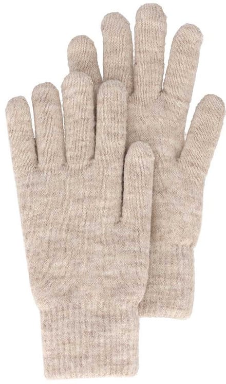 Fijngebreide Dames Handschoenen - Lichtbeige