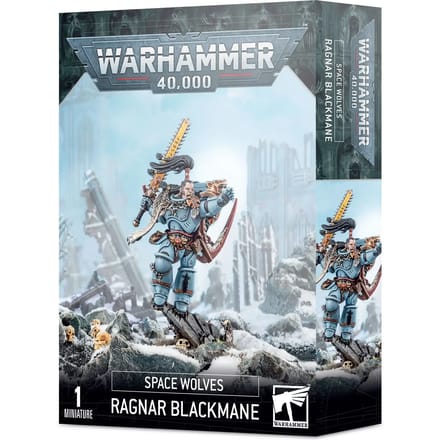 Figurine Games Workshop Warhammer 40k - Space Wolves Ragnar Criniere Noire