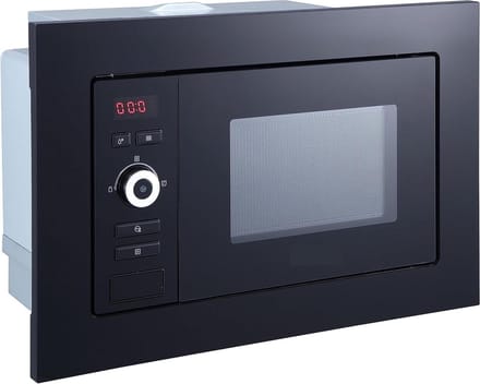 Inbouw Magnetron - Compacte Oven - Snel Opwarmen - 700 Watt Vermogen - 17 Liter Capaciteit - Zwart