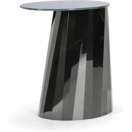 ClassiCon - Pli bijzettafel - onyx zwart glanzend - 65 cm