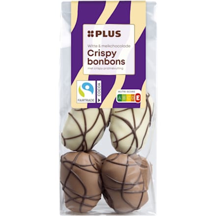Crispy chocolade pralines melk