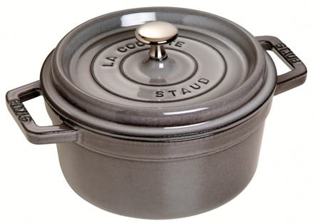 Staub Cocotte - 20 cm diameter - 2.2 L Graphite Grey
