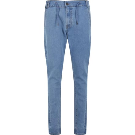 Urban Classics - Antifit Denim Broek rechte pijpen - Taille, 33 inch - Blauw