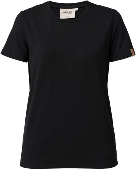 Ivanhoe t-shirt GY Olivia voor dames - Tencel™ - Zwart - 38