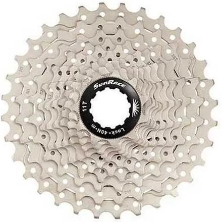 11-speed cassette Sunrace CSRS3 11-32T - Metallic met zwarte spider