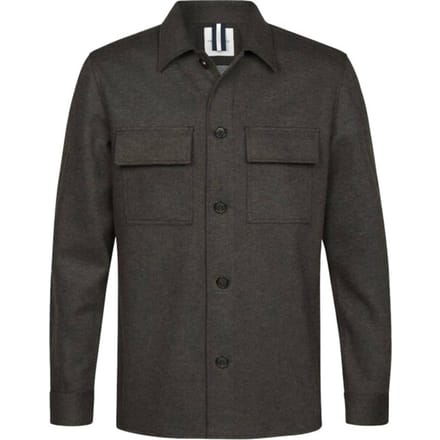 bruin overshirt Profuomo Cutaway Brown