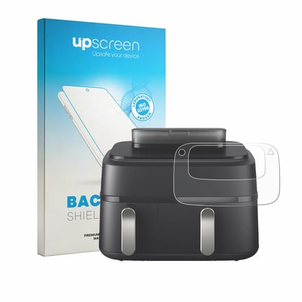 upscreen - Screenprotector voor Philips Airfryer 5000 Series NA551/00 - Folie Beschermfolie transparant antibacterieel