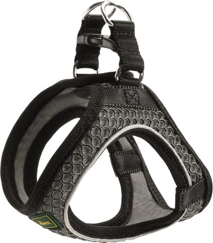 Hunter Harnas Hilo Comfort Antraciet - Hondenharnas - M 55-60/58-65 Cm