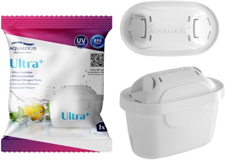 Aqualogis Ultra+ - Waterfilterkan - Jonenwisselaar - Actieve Koolstof - 150-200L
