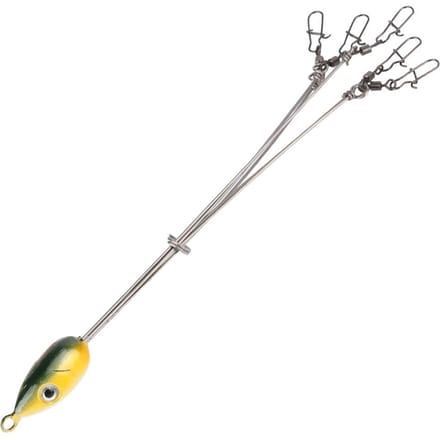 5 Armen Alabama Paraplu Jig Head Visrig Aas Vislokmiddelen Met Wartels(3#) gray