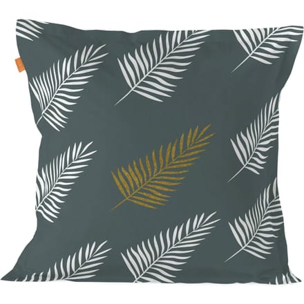 Kussensloop Foliage Mint | Blanc