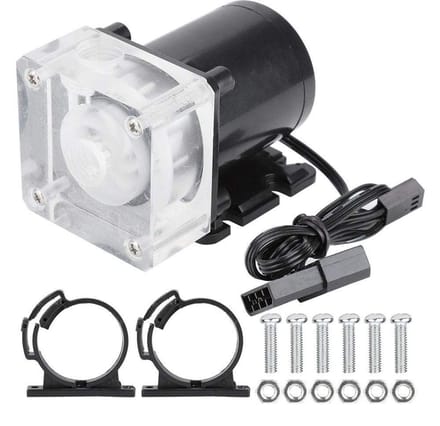 PC Waterpomp - Computer Koeling - DIY PC Bouwen - Zelfnivellerend Stil - 4m 600H/L - Zwart