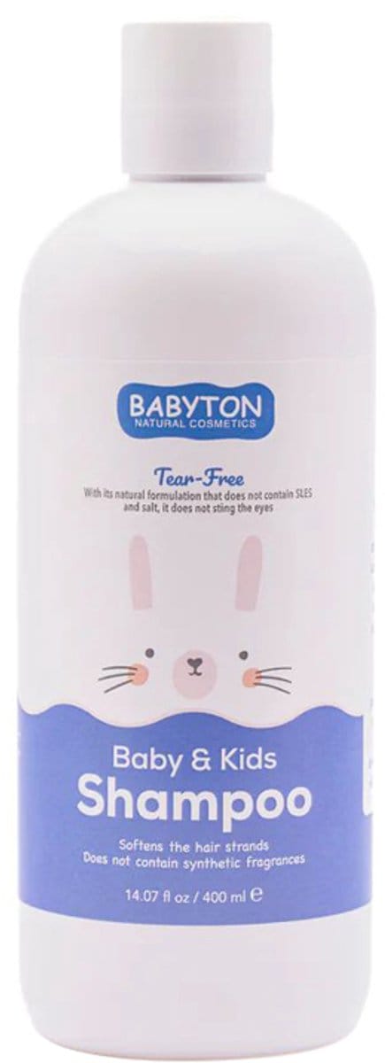 Babyton Natuurlijke Tranenvrije Shampoo - 400ml