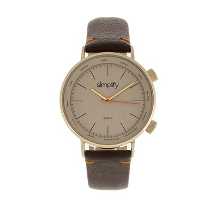 Simplify The 3300 SIM3305 Heren Horloge 42mm 3 ATM