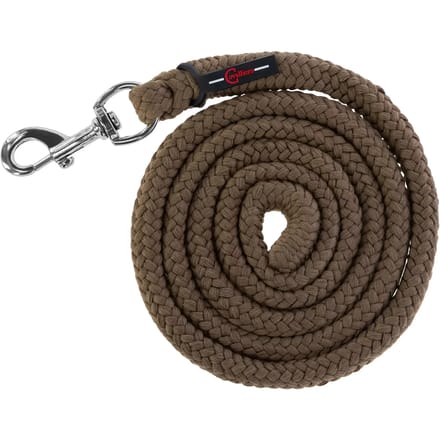 Covalliero ClassicSoft Paardentouw 200 cm Bruin met Karabijn