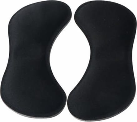 Zelfklevende Hielbeschermers - Zwart - 3 Beschermers