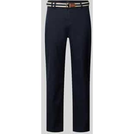 Chino met riem en steekzakken model 'WARREN'