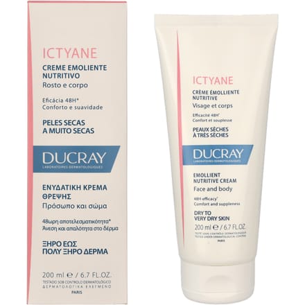 Ducray Ictyane Emollient Nutritive Cream 200 ml