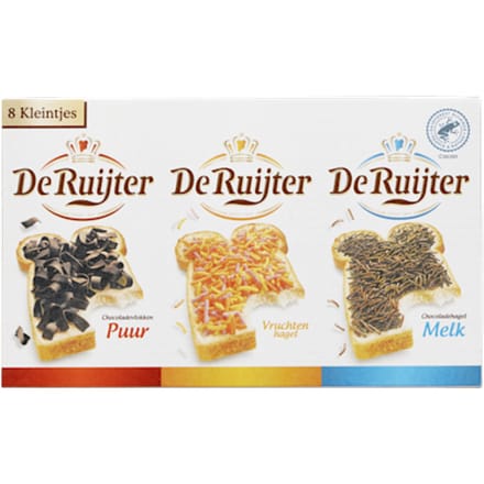 De Ruijter - Hagelslag 8 Kleintjes - 140 g