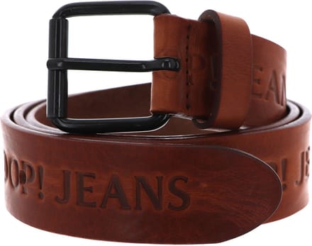 JOOP! Leren Riem Men's Jeans Belt 4,0 CM W85 Cognac Bruine