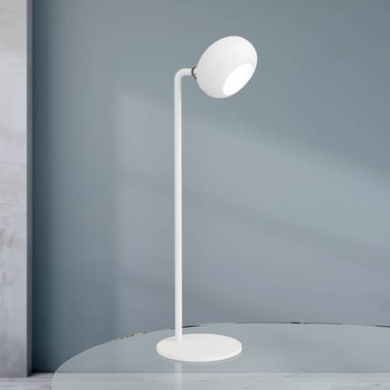 ORION Kerby LED tafellamp, wit, hoogte 40 cm, aluminium, CCT