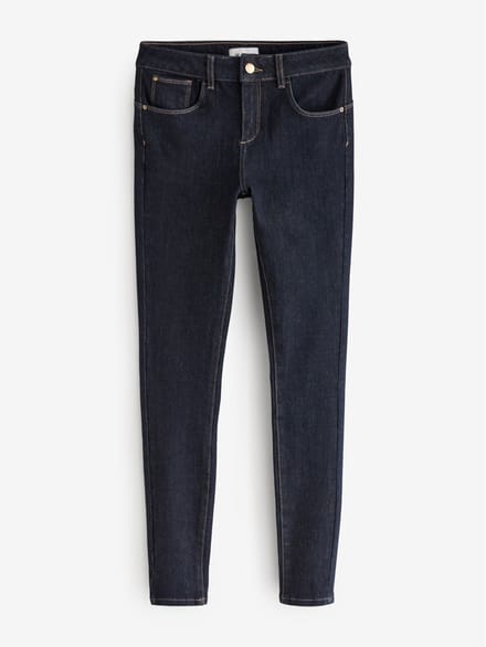 Next - Dames - Skinny petite jeans met 360° stretch - Petite - Blauw
