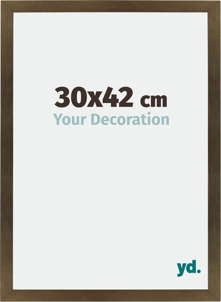 Your Decoration - Fotolijst 30x42 cm - MDF - Brons Decor - Mura