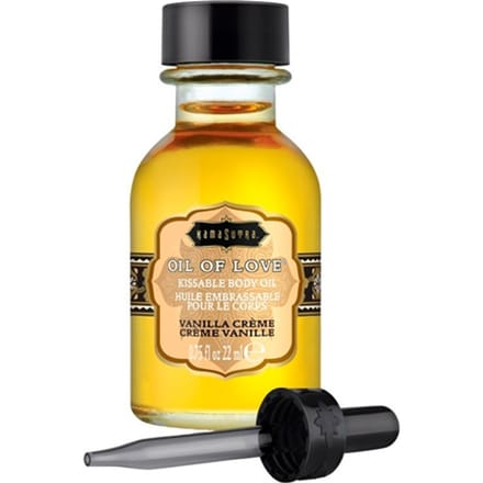 Kamasutra Vanille Creme Olie van Liefde - 22ML