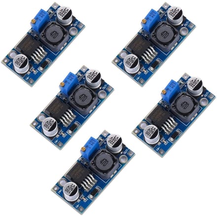 Allecto - Buck Converter - DC naar DC Spanning Regulator - Hoge Efficiëntie - Compact formaat - Verstelbare Voeding Module - Geschikt voor Diverse ...