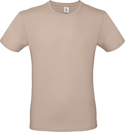 Classic E150 T-shirt B&C Collectie Millenial Pink/Roze Maat M